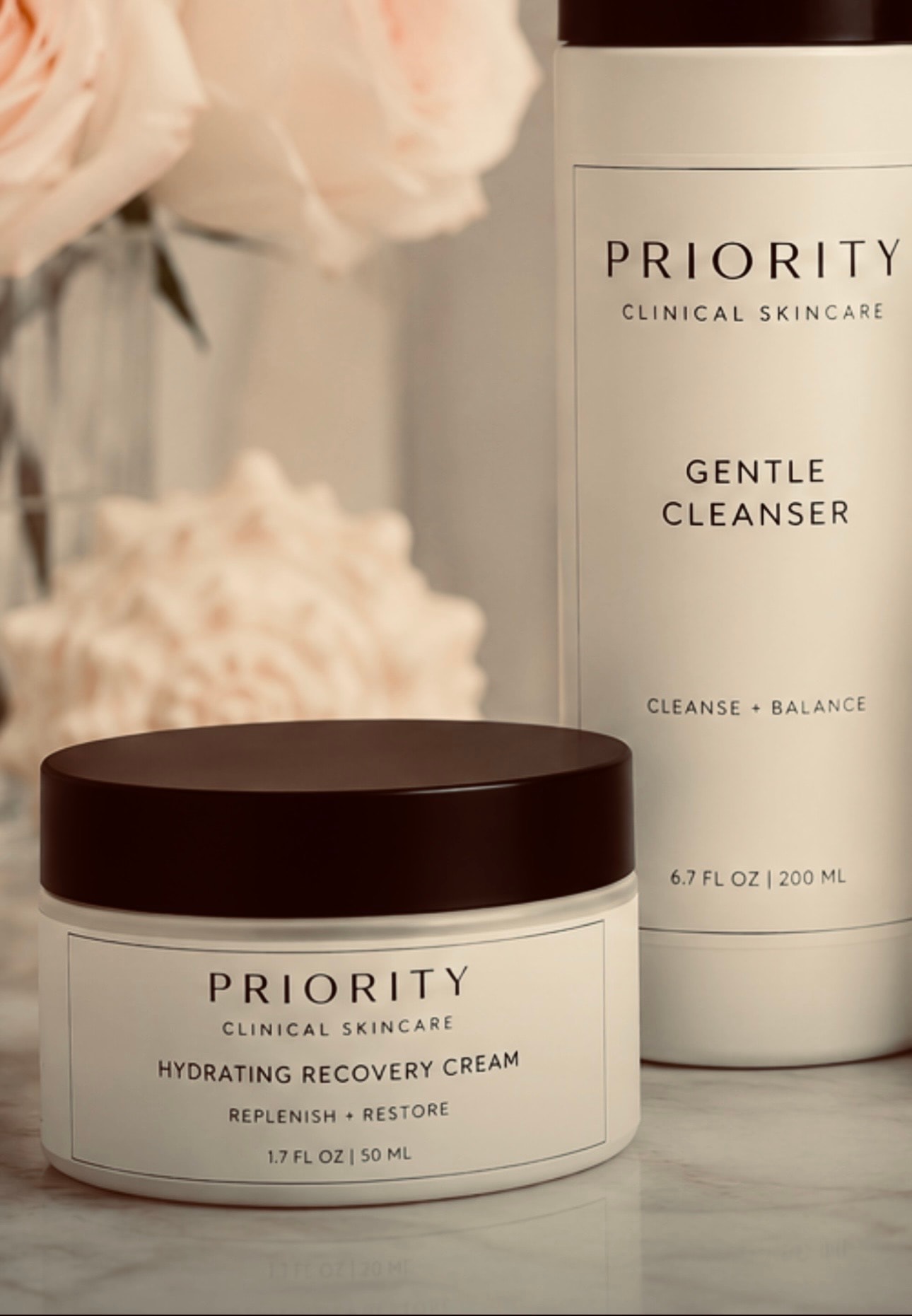 Luxury skincare products